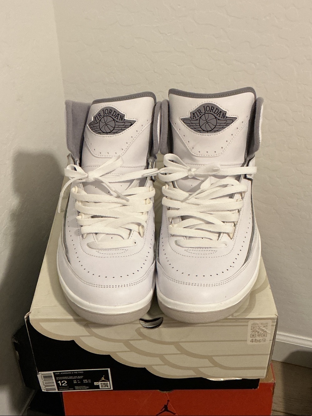 Air Jordan 2 White Cement